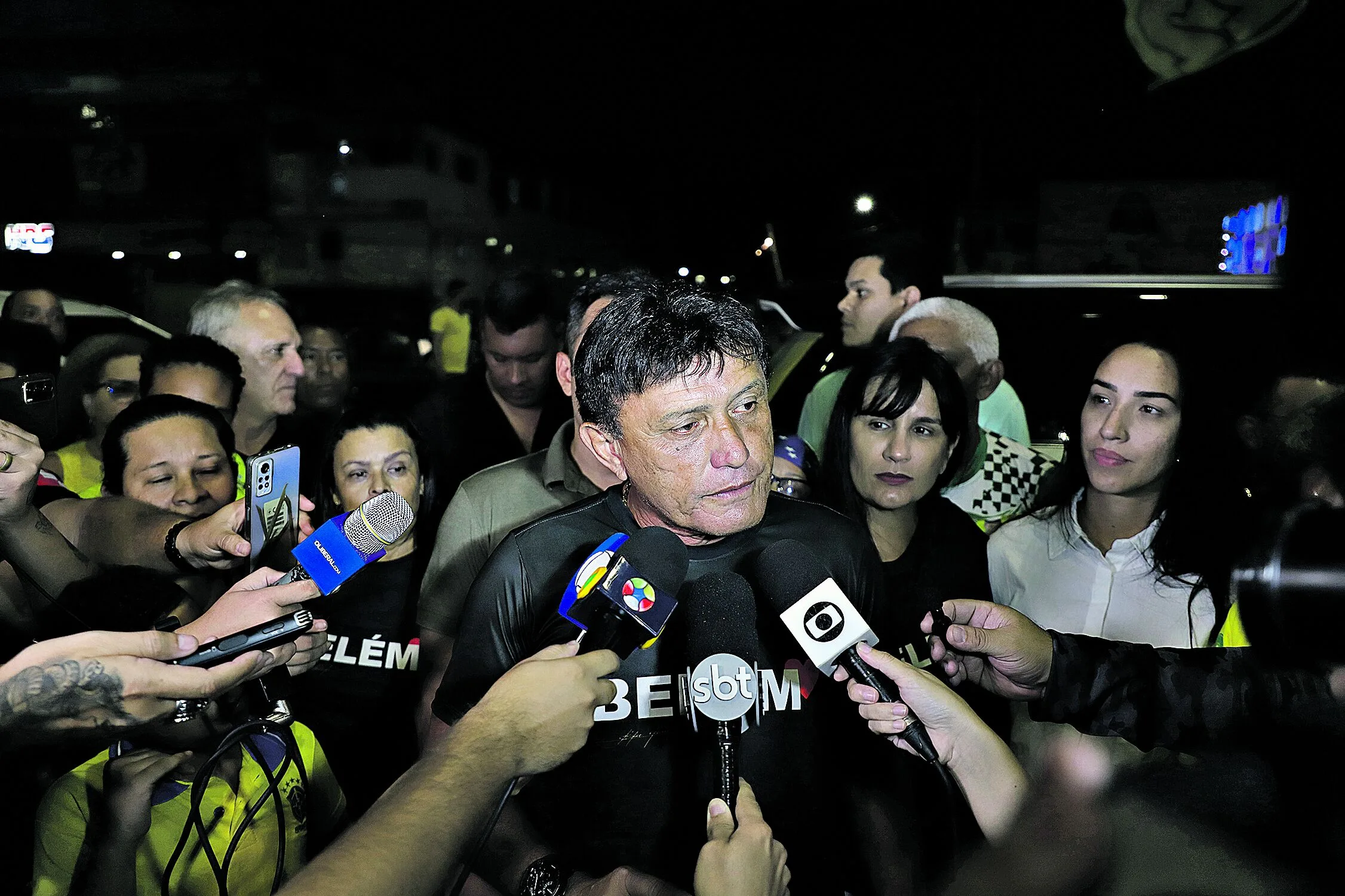 Éder Mauro disse que voltará para as ruas e baterá de porta em porta, na busca de mais votosFoto: Wagner Almeida / Diário do Pará.