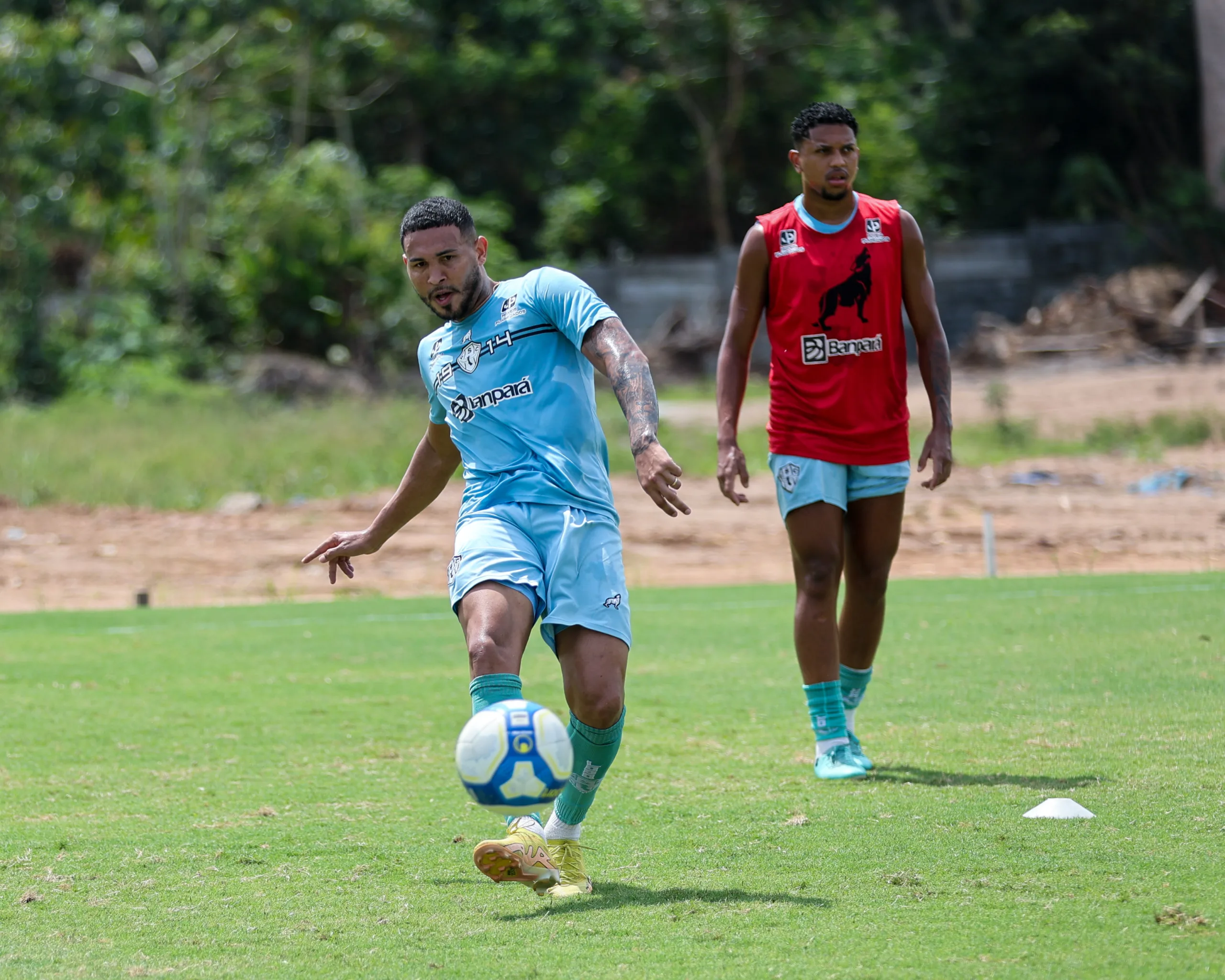 O zagueiro Wanderson alerta para a dificuldade do jogo, mas garante que o Paysandu está preparado - Foto: Jorge Luis Totti/PSC