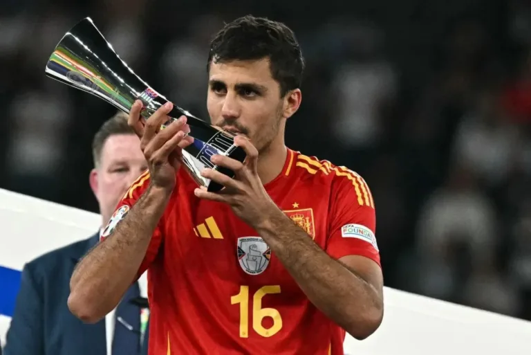 Rodri protagonizou o título da Espanha na última Eurocopa. Foto: Divulgação