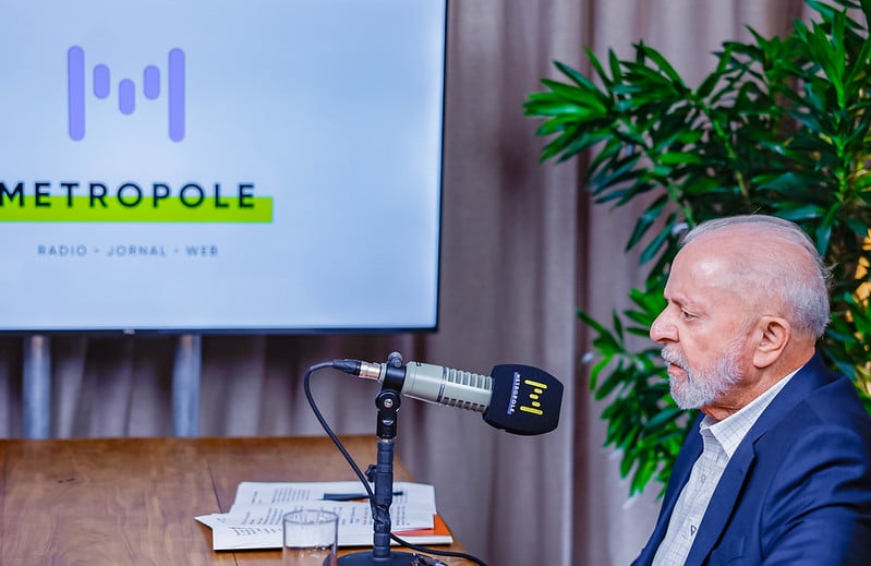 Lula sofreu uma queda e ainda monitora a saúde. Foto: Ricardo Stuckert / PR