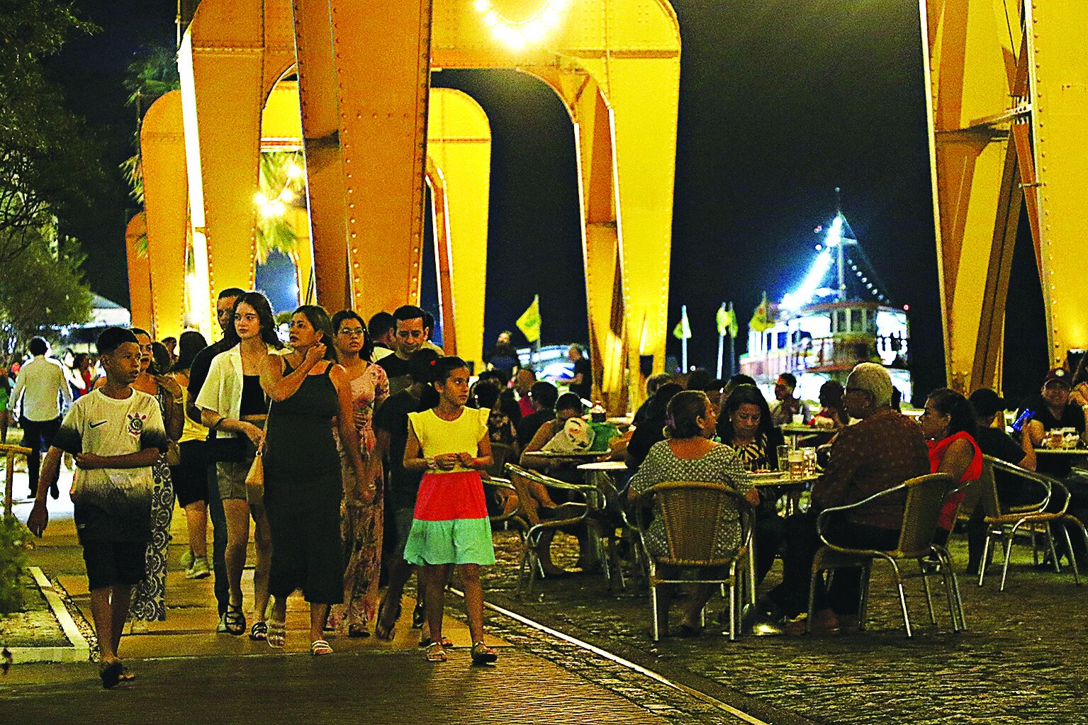 A Estação das Docas é um dos pontos preferidos por quem está de passagem pela cidade