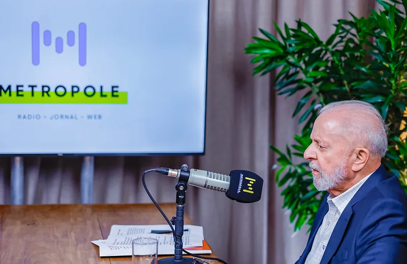 Lula sofreu uma queda e ainda monitora a saúde. Foto: Ricardo Stuckert / PR