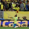 Os gols foram de Raphinha, em duas cobranças de pênalti certeiras, Andreas Pereira e Luiz Henrique. Foto: Rafael Ribeiro/CBF

