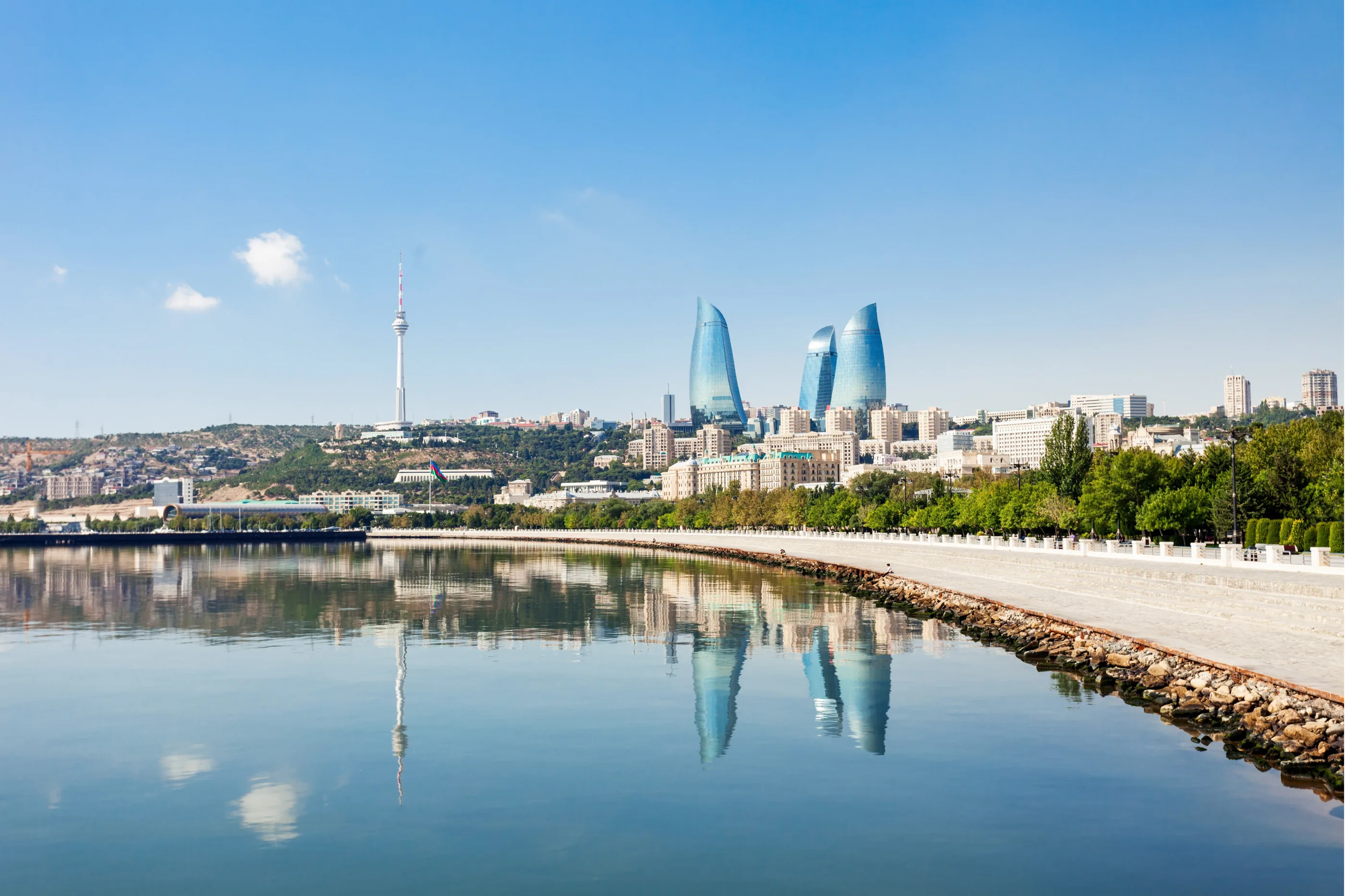 Um passeio por Baku, a capital da COP 29 no Azerbaijão