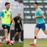 Léo Ortiz e Gabriel Martinelli foram convocados para a Seleção Brasileira, que enfrentará Venezuela e Uruguai, pelas Eliminatórias Créditos: Lucas Figueiredo/CBF e Rafael Ribeiro/CBF