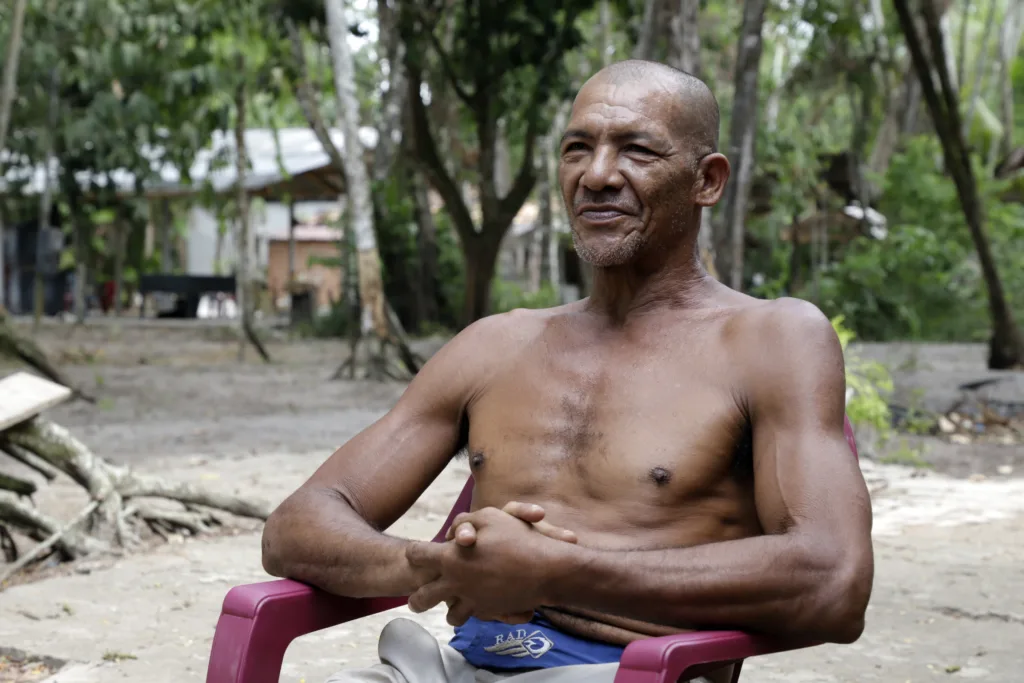 Edilson da Silva, 58 anos. Foto: Mauro Ângelo/ Diário do Pará.