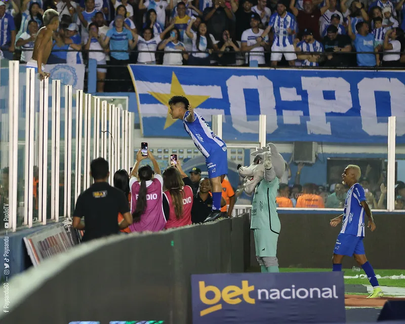 Esli Garcia. Foto: Jorge Luís Totti/Paysandu