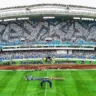 A torcida apresentou um mosaico antes da partida. Foto: Márcio Melo/Paysandu