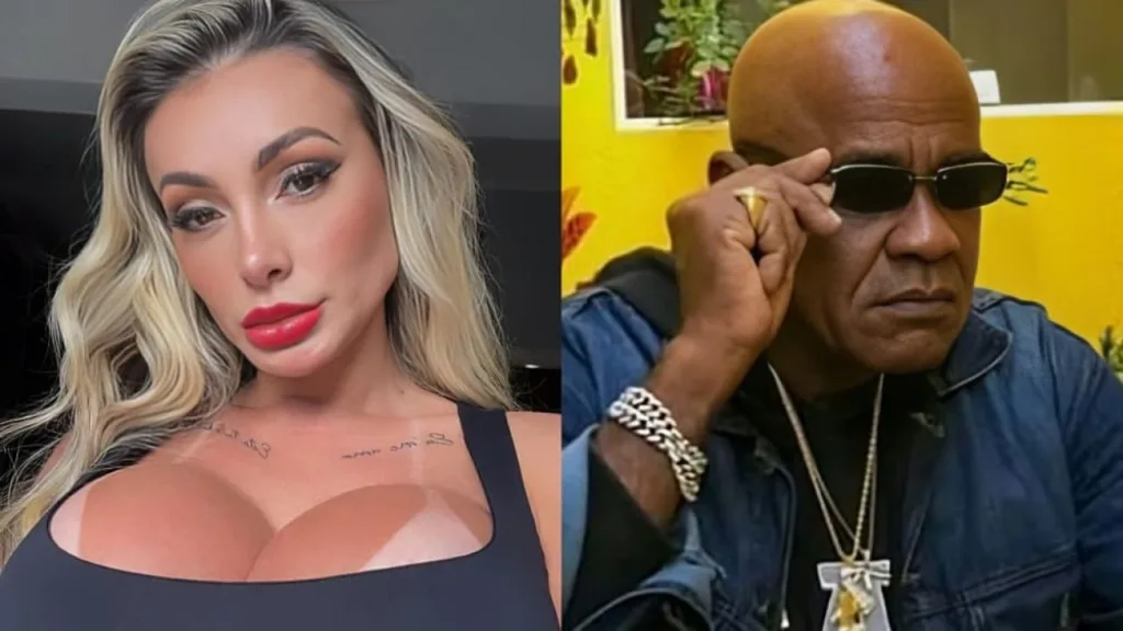 Andressa Urach e Kid Bengala trocaram farpas nas redes sociais - Reprodução/Instagram  