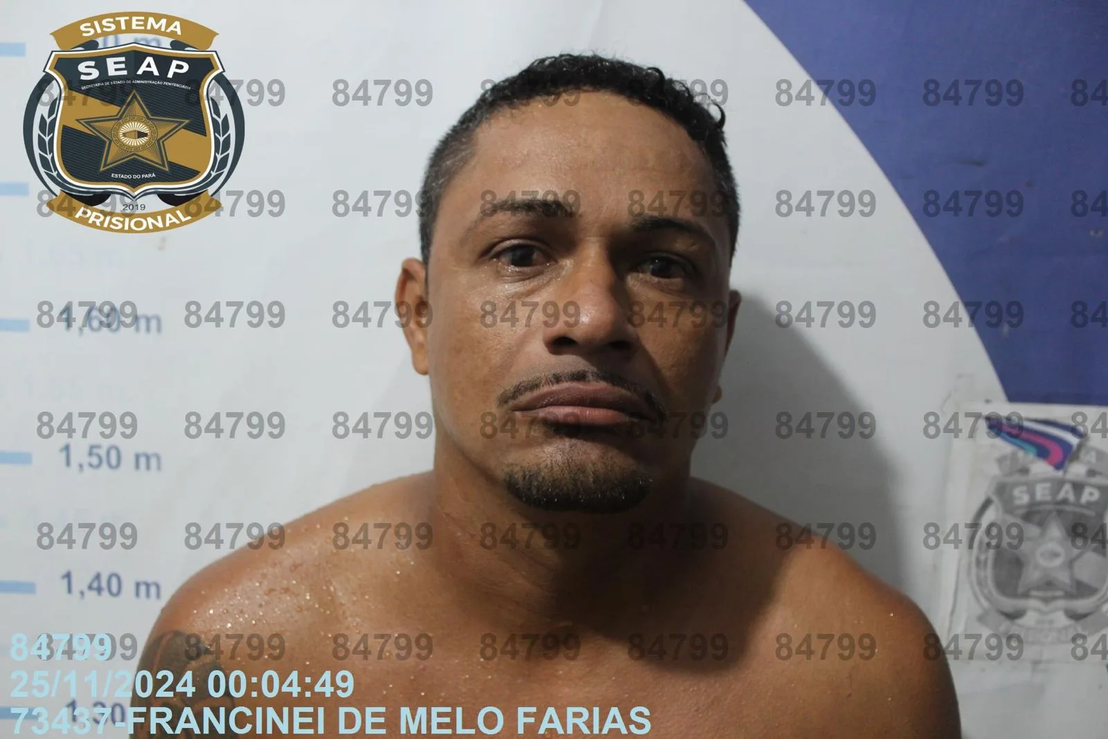 Policiais militares de serviço nas viaturas 0518 e 0530 foram até o local informado e identificaram a vítima como Francinei de Melo Farias