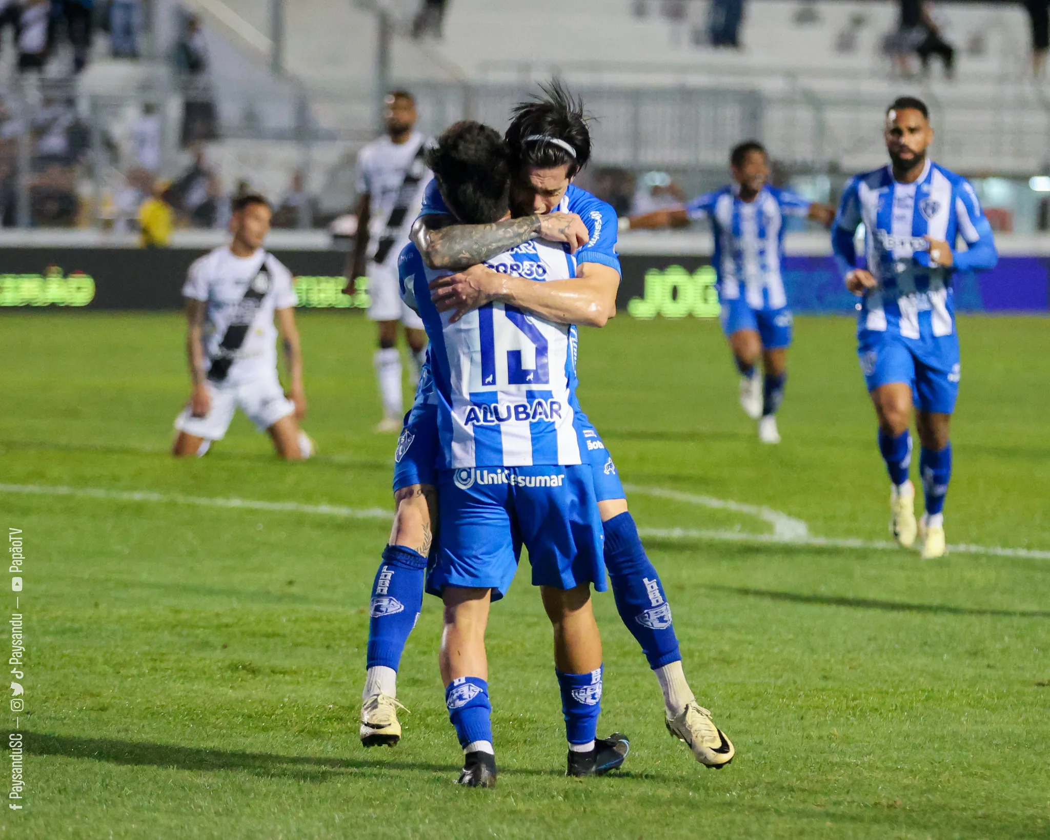 Não foi a primeira vez. Borasi, de 27 anos, tem se destacado desde que chegou a Belém e entrou no time.