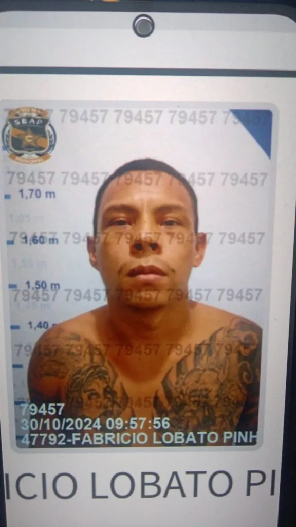 Em nota, a Polícia Civil informou que Fabrício Lobato Pinho morreu após o confronto com a Polícia Militar.