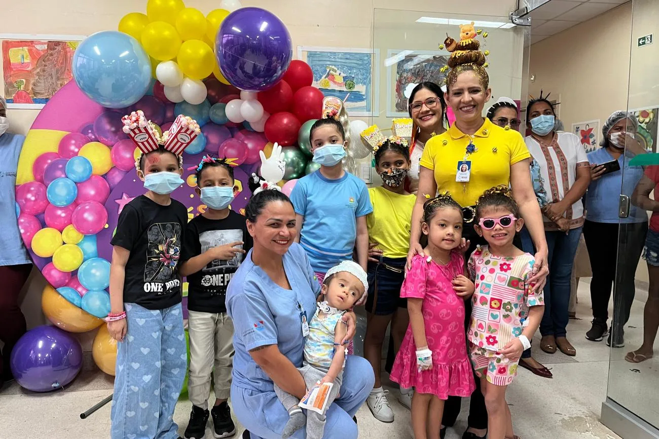 Mais que criatividade, evento promoveu inclusão e diversidade para os pacientes em tratamento contra o câncer. Foto: Jaine OLiveira/Ascom HIOL