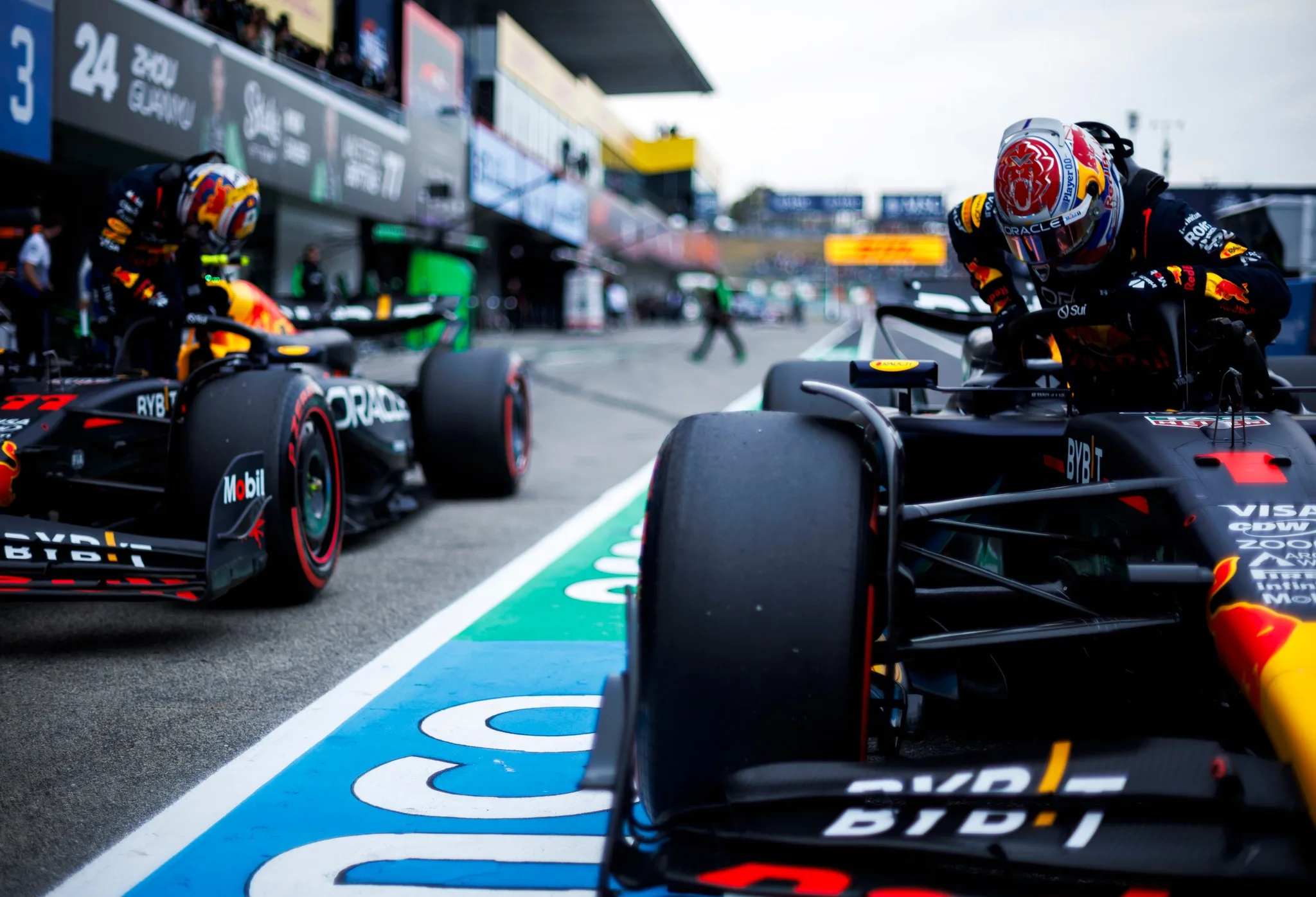 during qualifying for the Japanese Formula One Grand Prix at Suzuka Circuit on April 06, 2023 in Suzuka, Japan. (Photograph by Vladimir Rys)