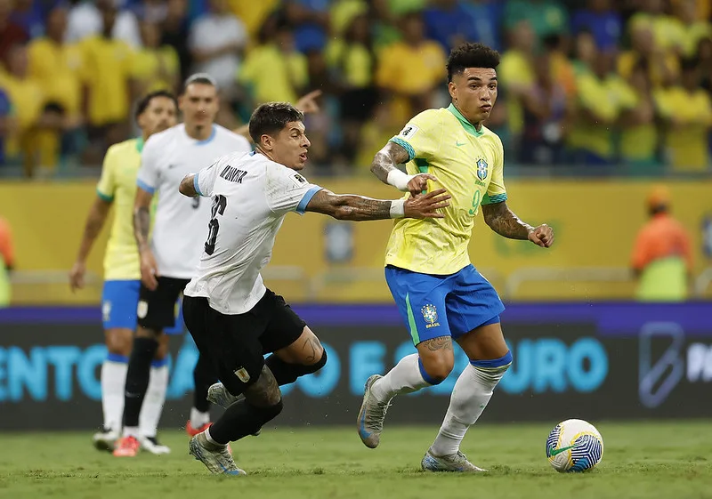 O Brasil vai de mal a pior nas Eliminatórias. Foto: CBF/divulgação