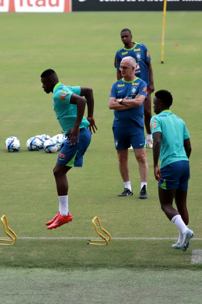 A seleção treina em Belém até esta quarta-feira. Foto: Wagner Almeida / Diário do Pará.