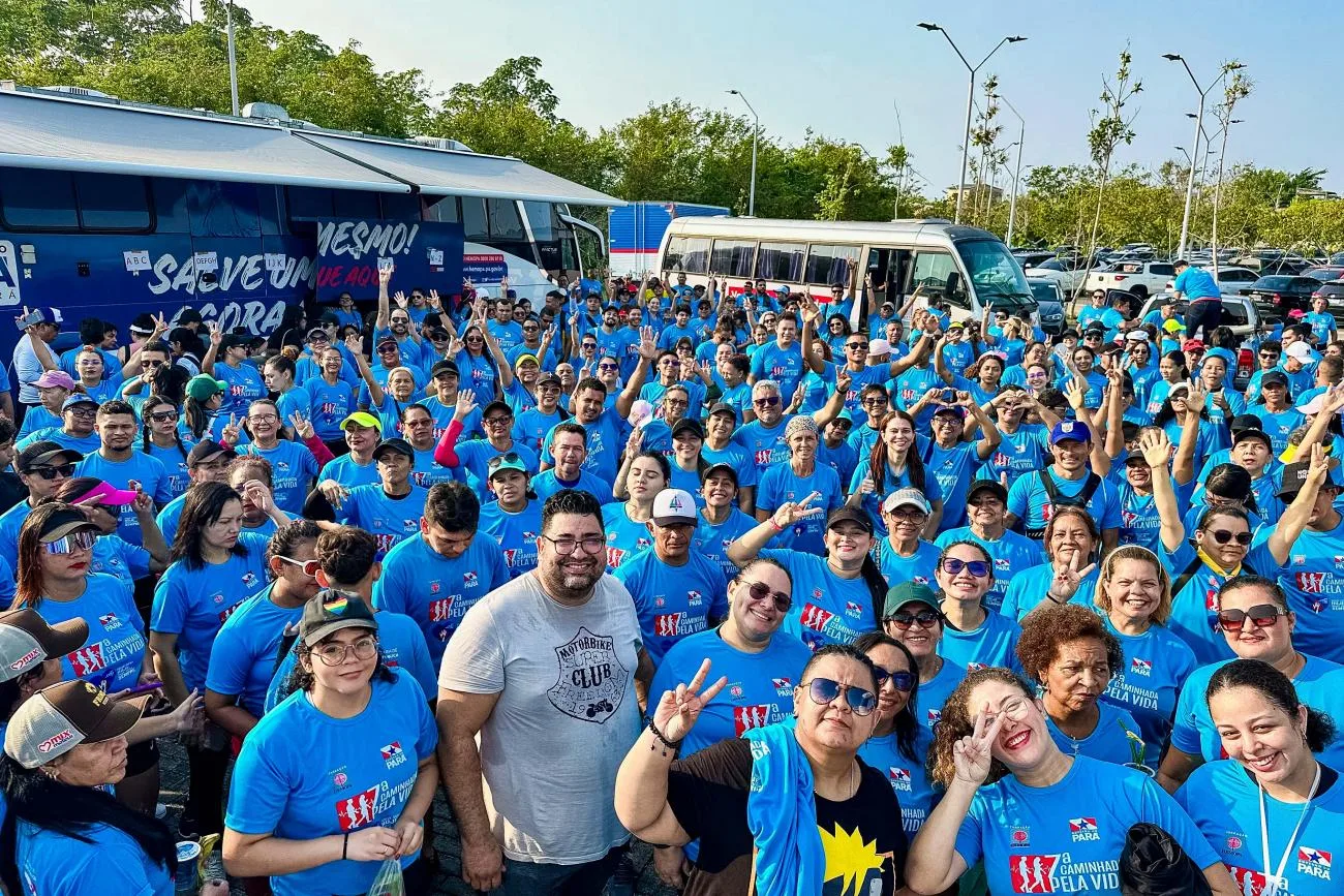 7ª Caminhada pela Vida reúne solidariedade e mobilização social no Parque do Utinga