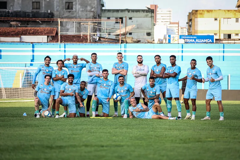 O Paysandu faz o jogo do fico. Foto: Matheus Vieira/Paysandu