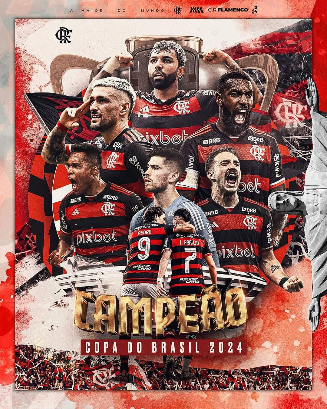 Flamengo é campeão da Copa do Brasil 2024