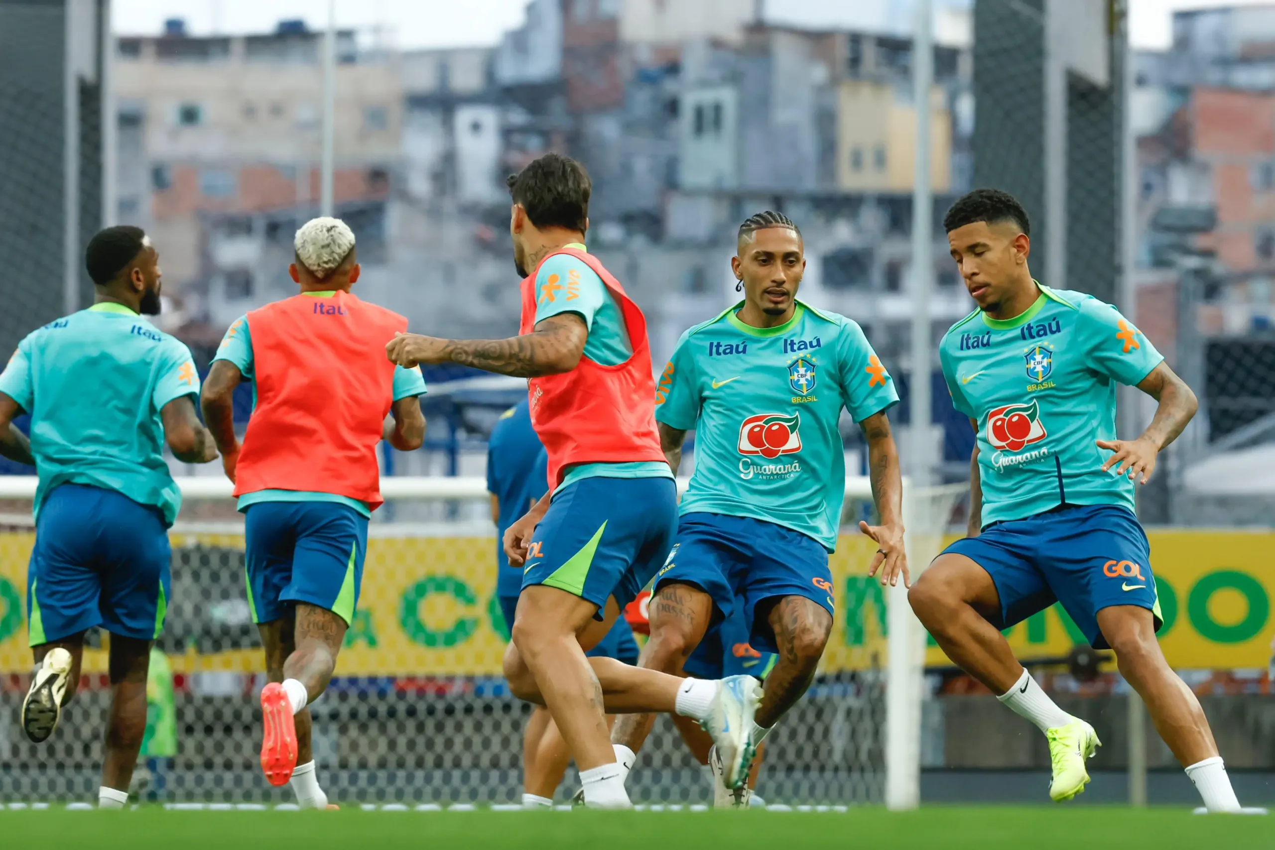 Jogadores treinam nesta segunda na Fonte Nova Creéditos: Rafael Ribeiro/CBF