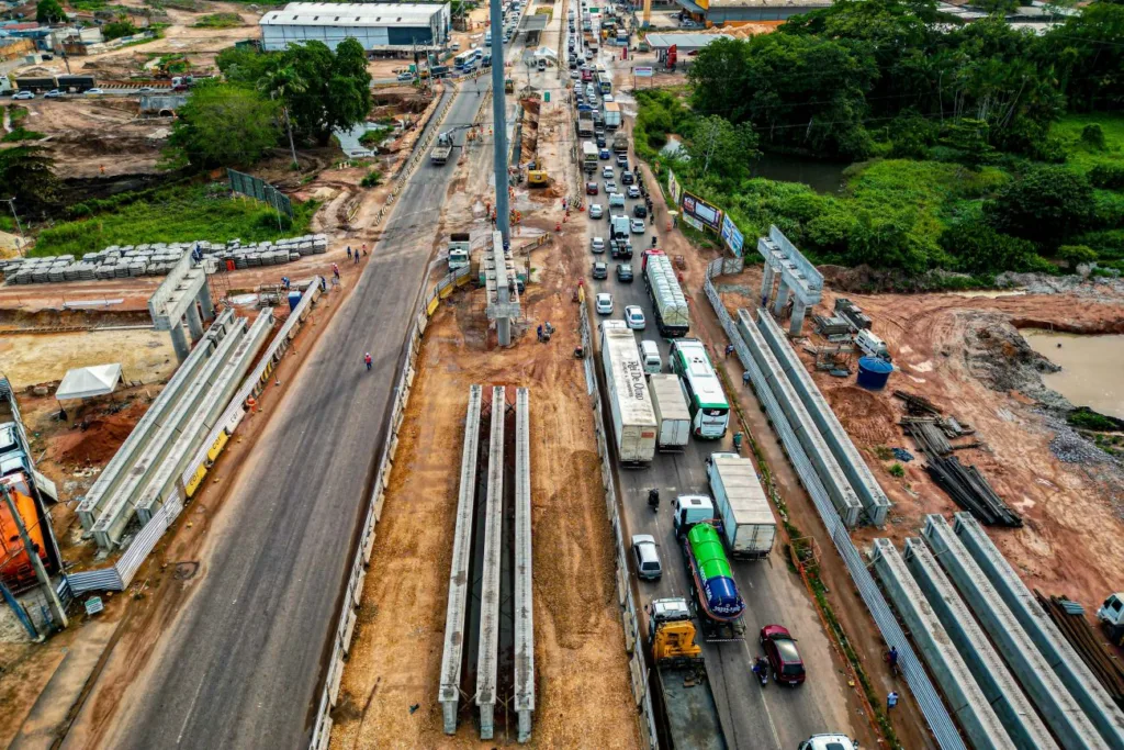 A mudança no trânsito é necessária para garantir a segurança de quem transita pela principal via de entrada e saída de Belém A mudança no trânsito é necessária para garantir a segurança de quem transita pela principal via de entrada e saída de Belém