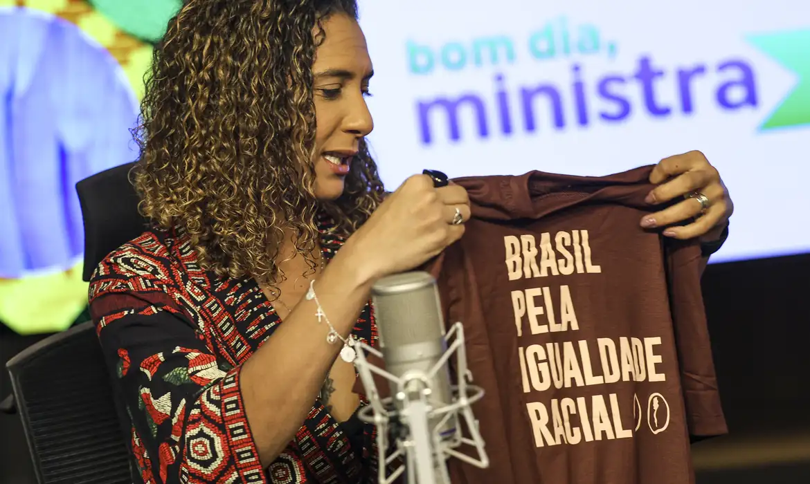 Declaração é da ministra da Igualdade Racial, Anielle Franco