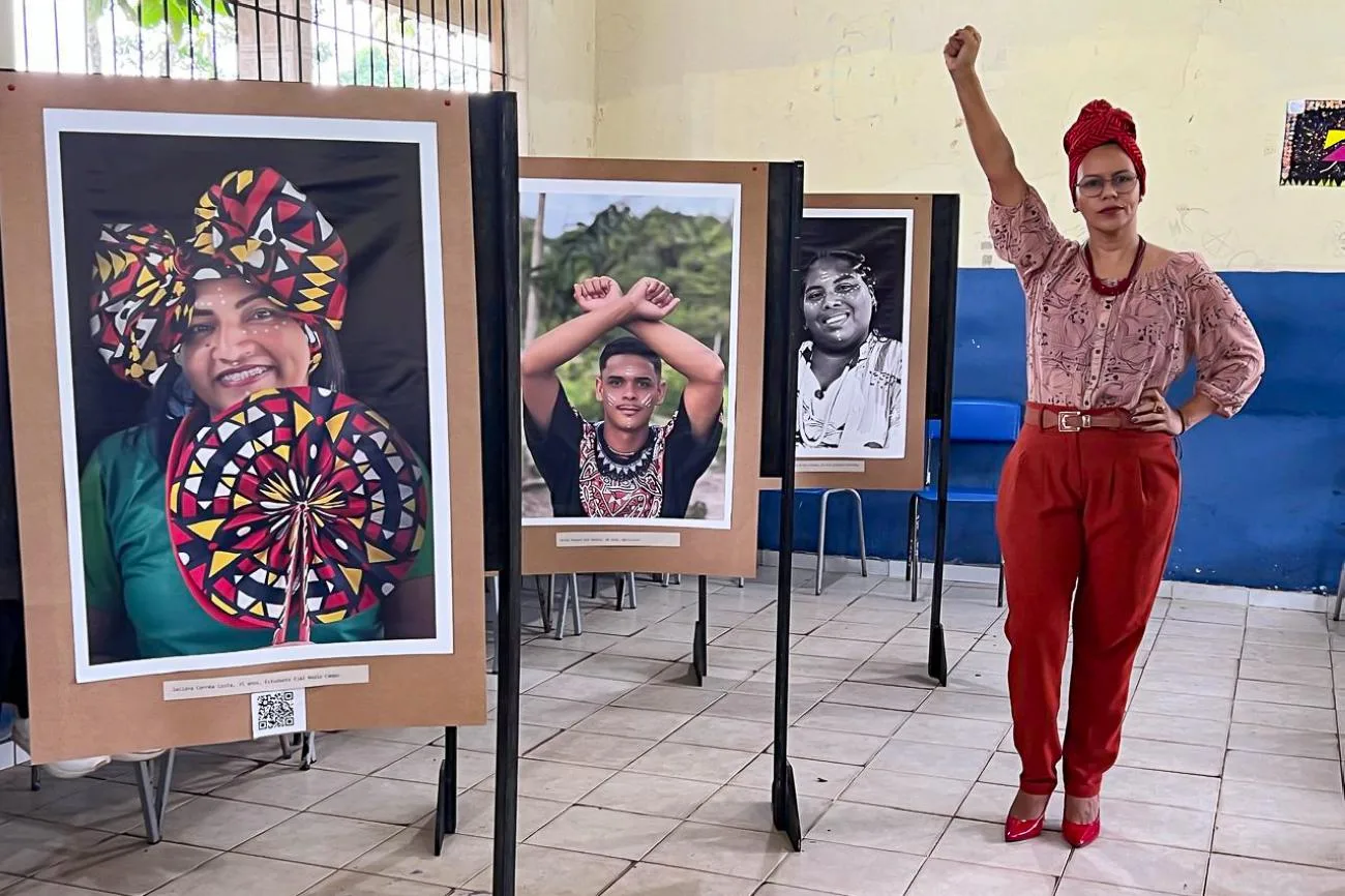 Obras resultam de trabalhos feitos pelo fotojornalista Luís Miranda junto com alunos da Educação de Jovens, Adultos e Idosos em Santa Izabel do Pará