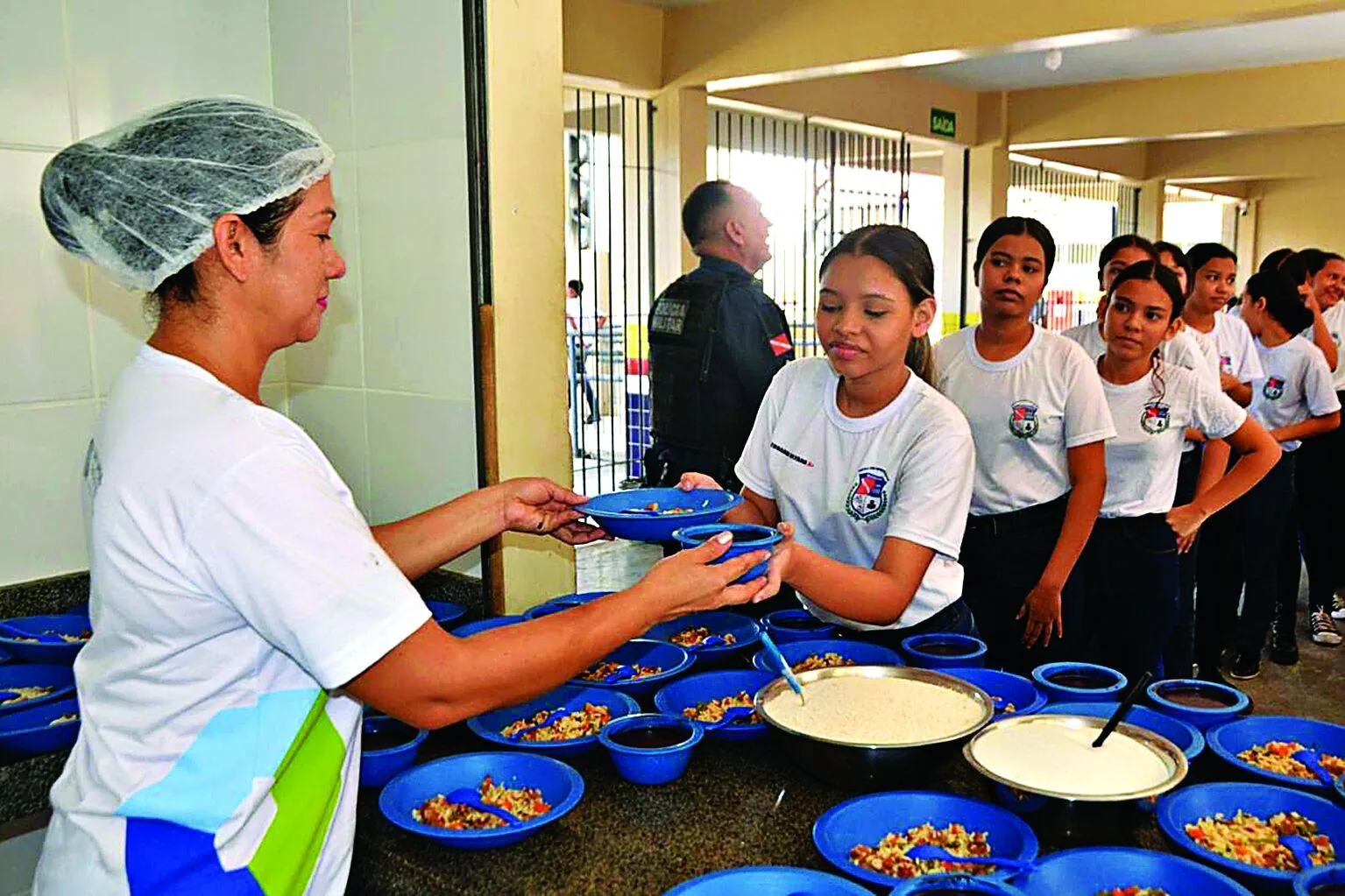 Aquisição de alimentos para a merenda escolar é um dos destaques da inclusão produtiva rural.