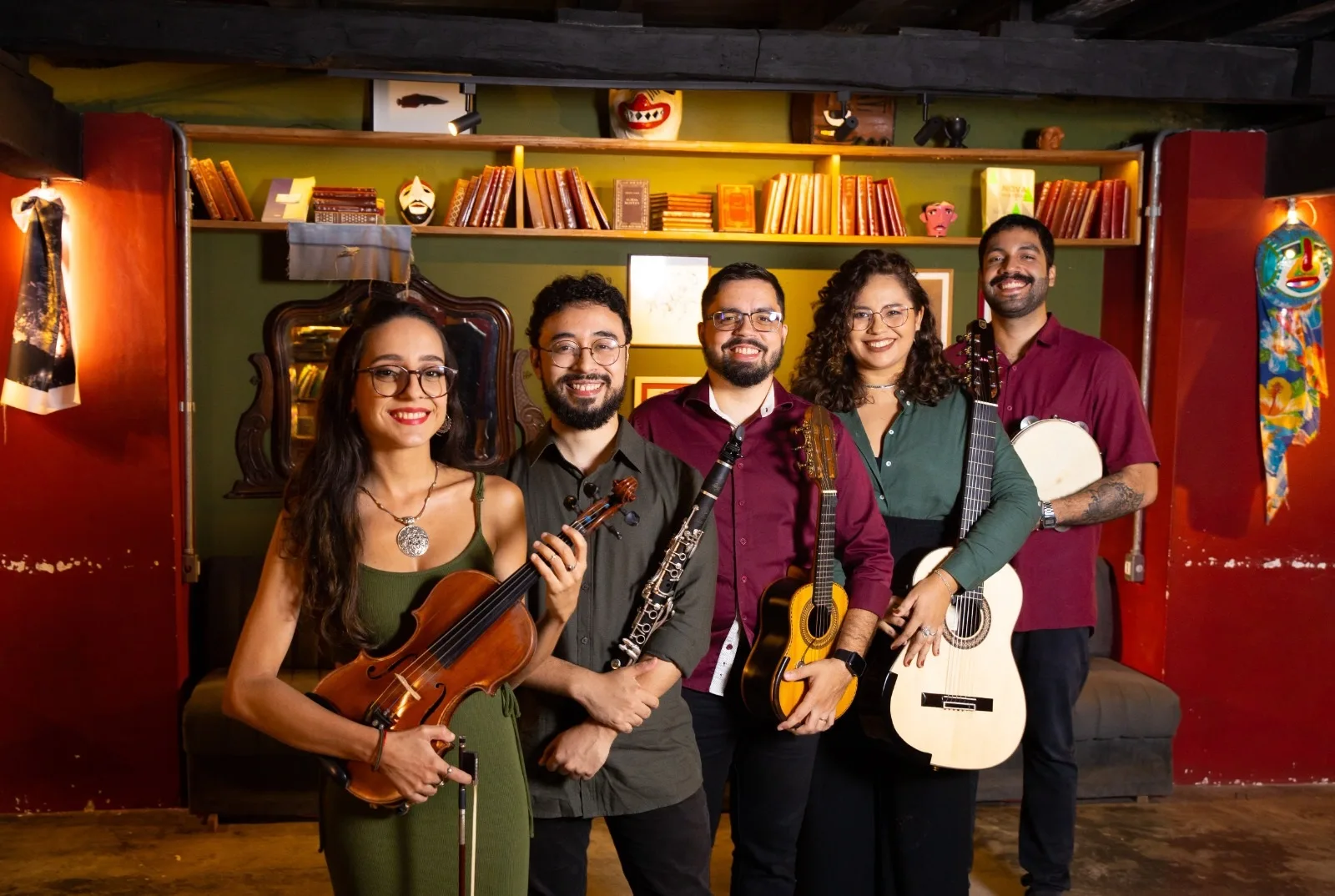 Quinteto Caxangá leva Chorinho à AP nesta sexta-feira (8)