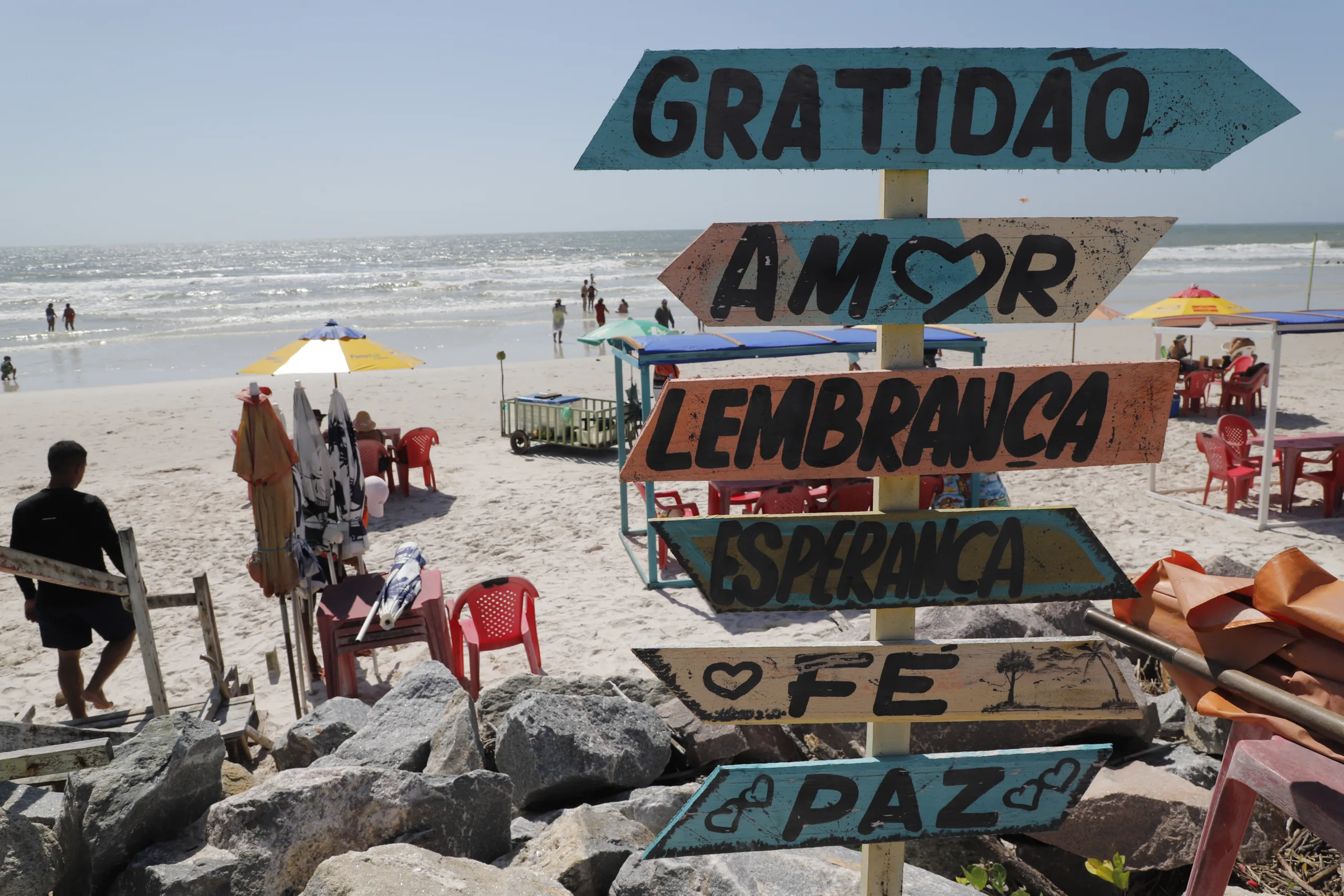 Praia de Ajuruteua, em Bragança. Foto: Mauro Ângelo/ Diário do Pará