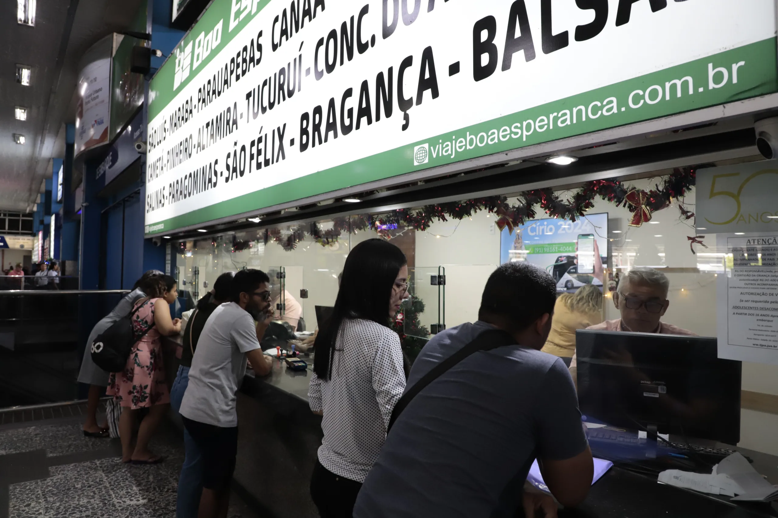 Expectativa é que a partir da segunda semana de dezembro a venda de passagens seja mais intensa FOTO: WAGNER ALMEIDA