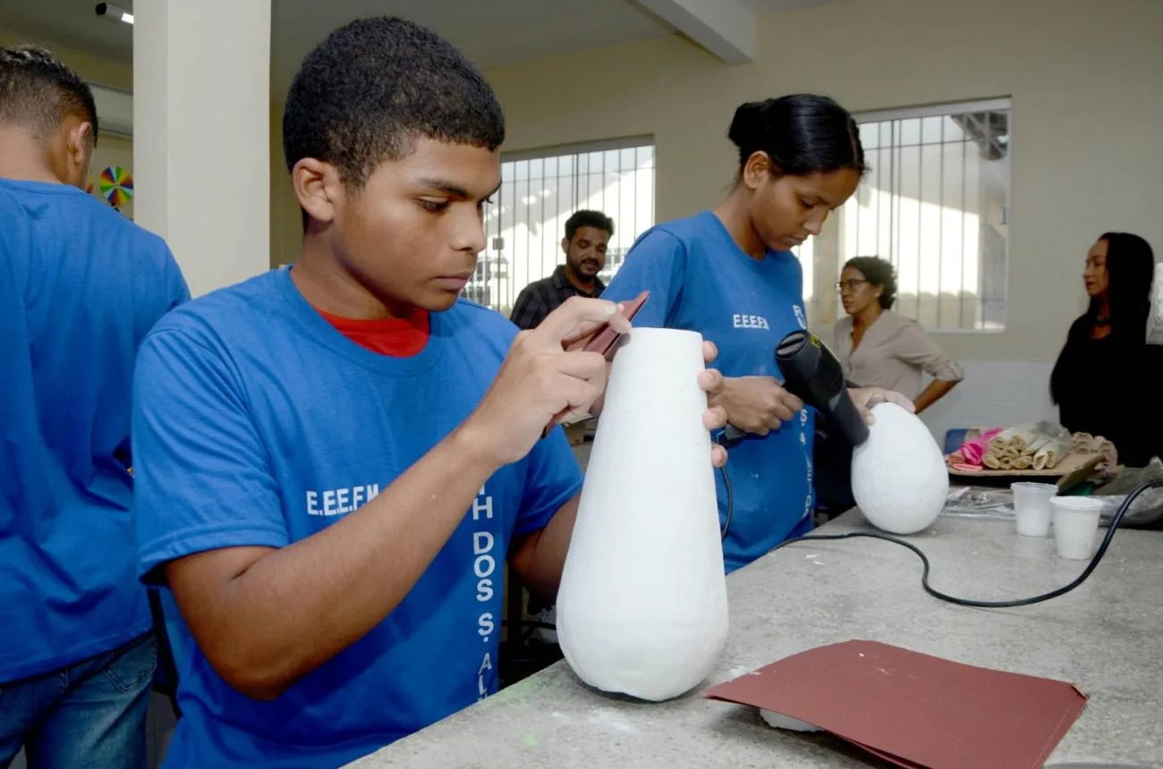 O Pará teve queda também no percentual de jovens que estudam ou trabalham, a menor taxa histórica desde 2012 FOTO: rai pontes / ascom seduc