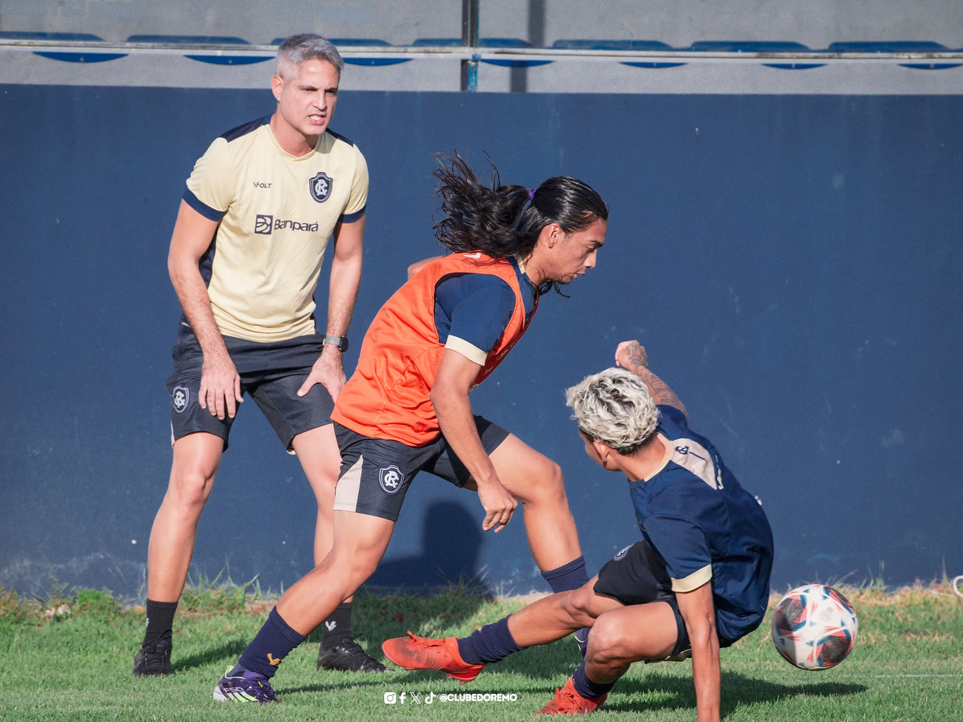 Para Rodrigo Santana, é importante acertar o time o quanto antes para o início da temporada - Foto: Samara Miranda/Remo