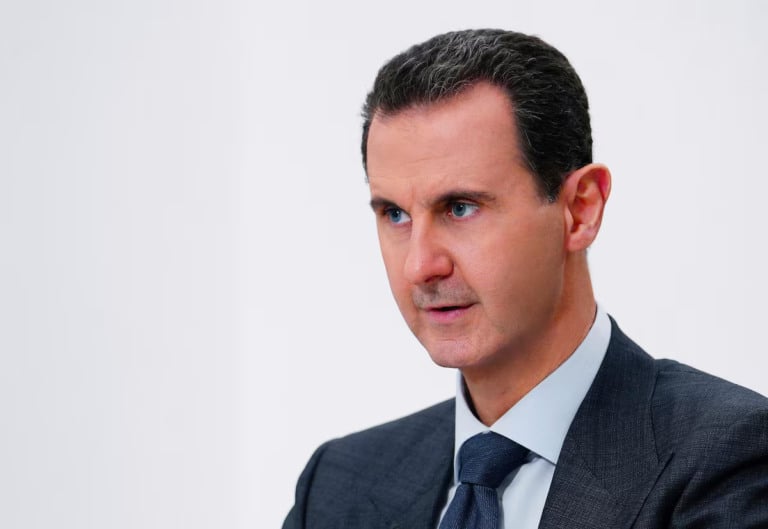 O ditador sírio, Bashar Assad, fugiu neste domingo, após rebeldes jihadistas tomarem a capital, Damasco. Nesta foto fornecida em 9 de novembro de 2019 pela agência de notícias oficial síria SANA, o presidente sírio, Bashar Assad, fala em Damasco, na Síria.