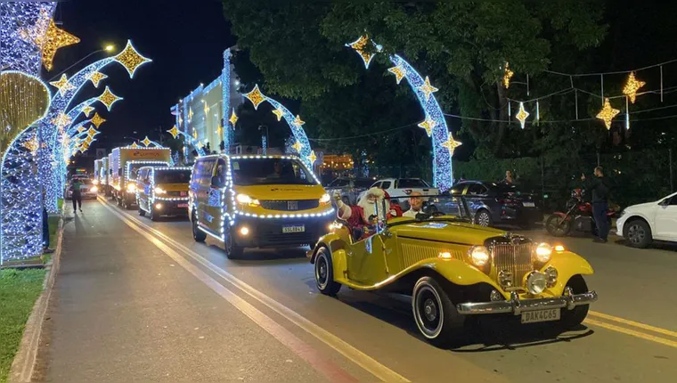 A Carreta de Luz dos Correios irá percorrerá as ruas da capital paraense nesta terça-feira (17), a partir das 18h, para comemorar os 35 anos da campanha Papai Noel dos Correios.