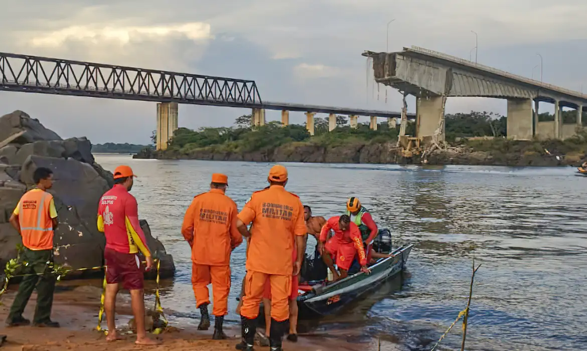 Colapso da ponte Juscelino Kubitschek: 15 pessoas desaparecidas após incidente no Tocantins. Detalhes aqui.