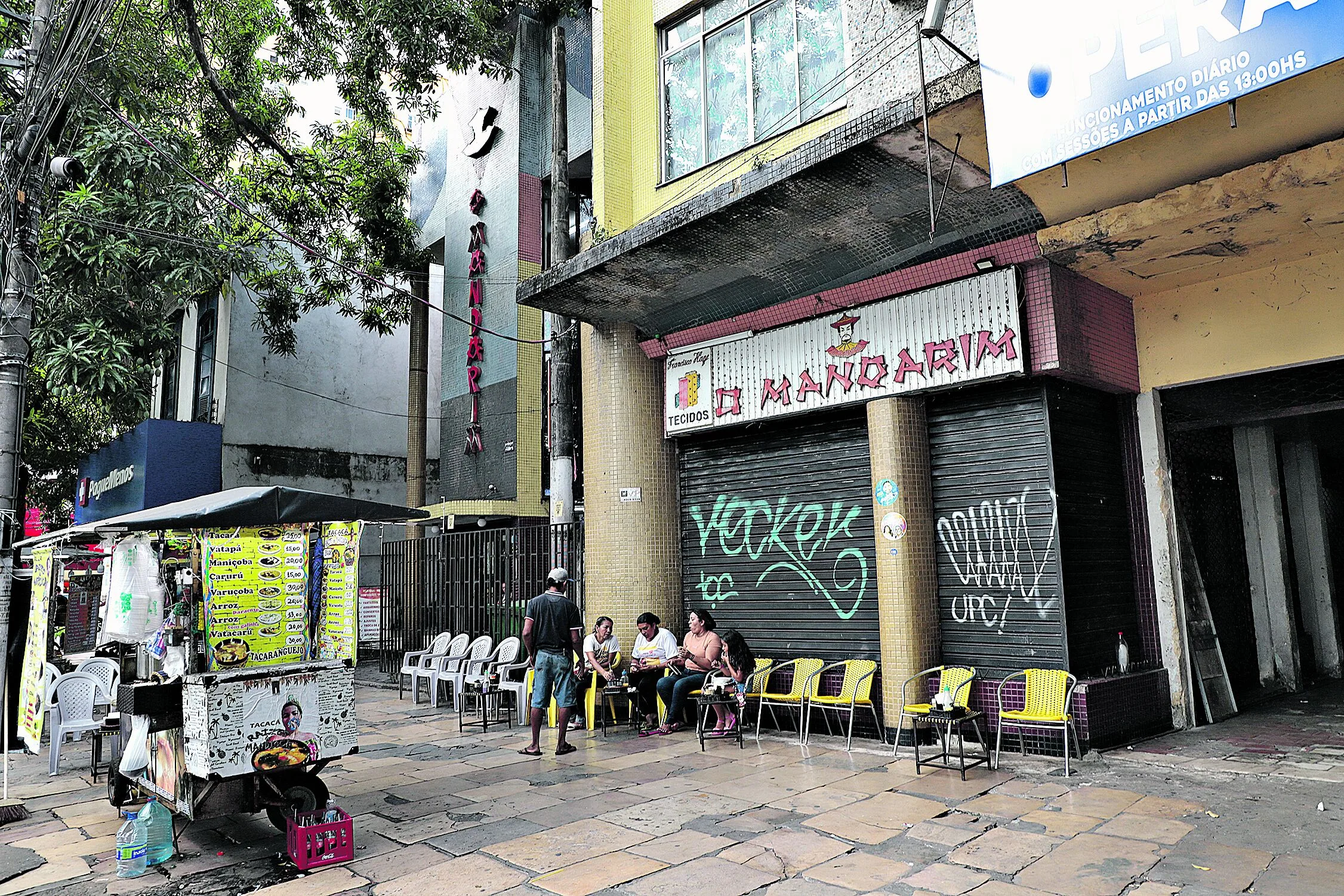 A loja do Mandarim funcionava há mais de 70 anos vendendo uma infinidade de itens em pleno centro de Belém.