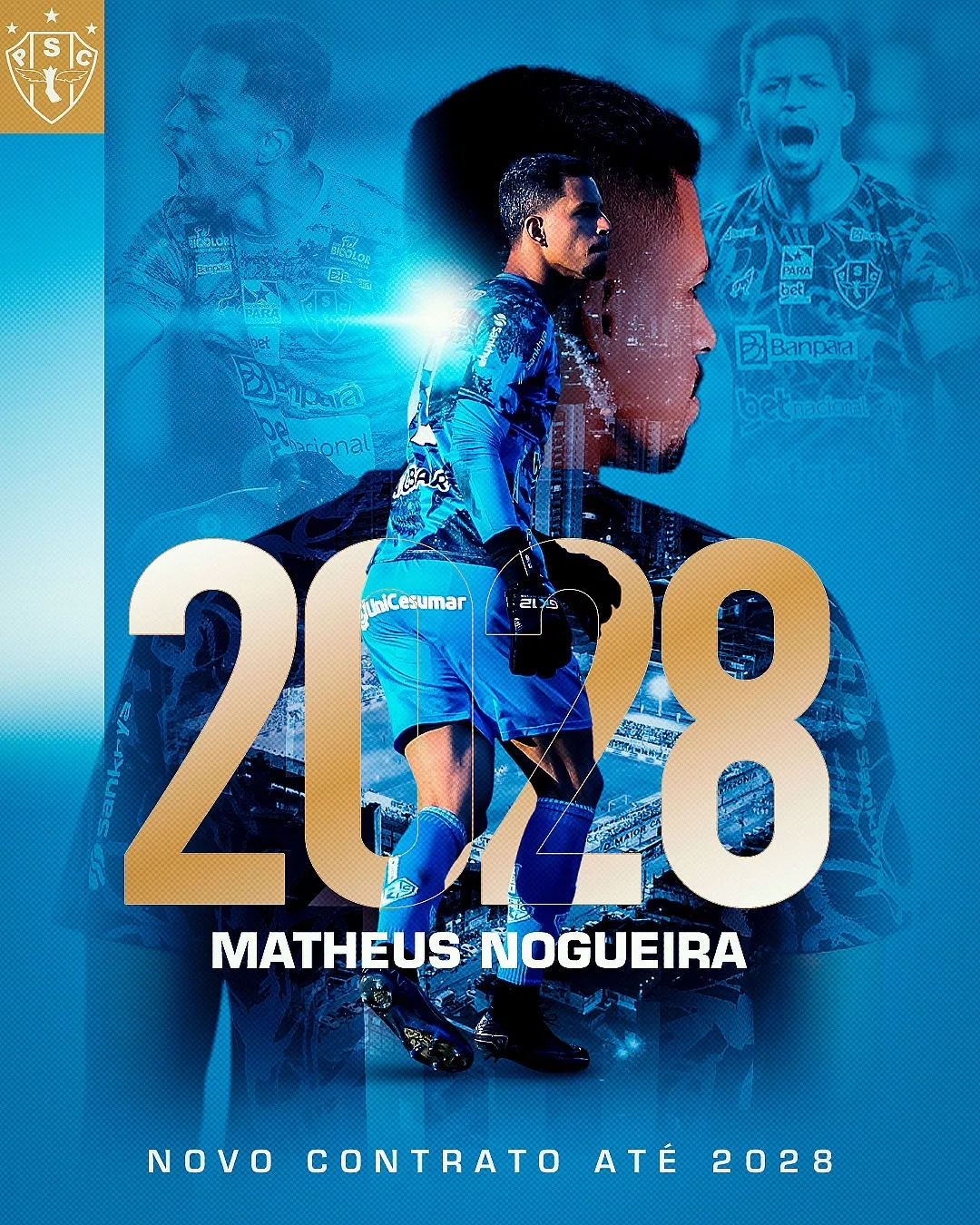 Descubra os detalhes da renovação de contrato de Matheus Nogueira com o Paysandu até 2028. Conheça sua trajetória e conquistas no clube.