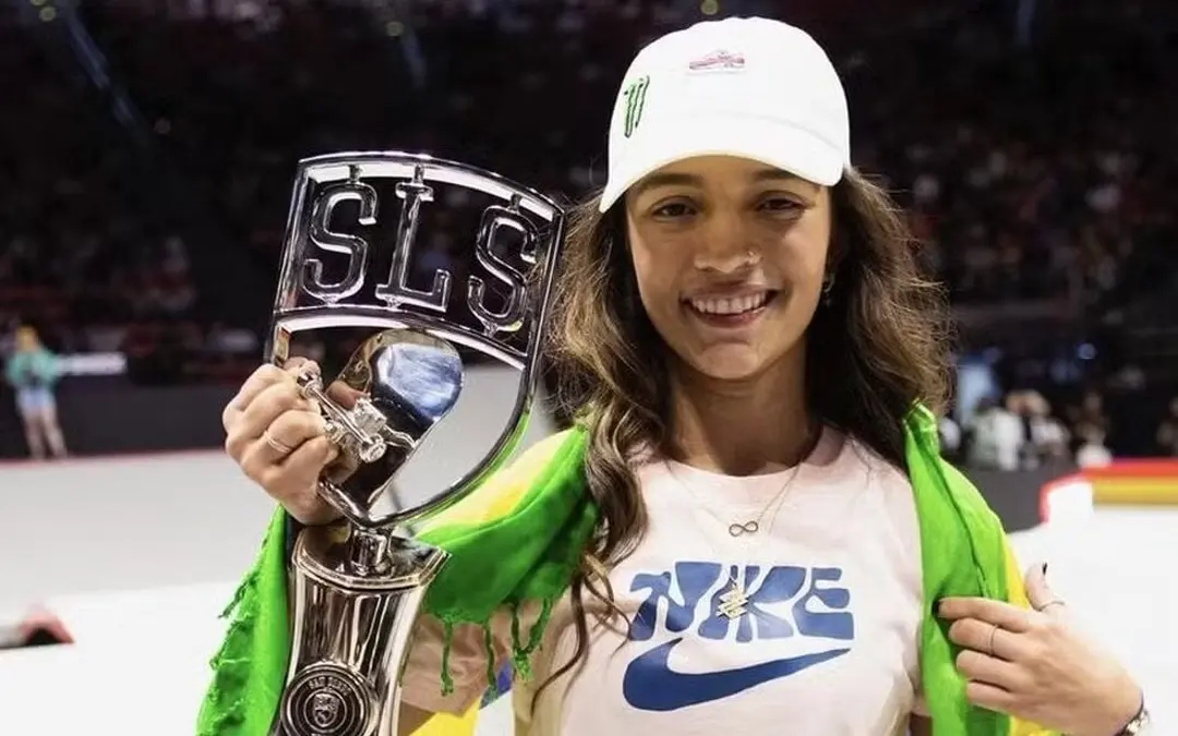 Rayssa Leal vence etapa de San Diego da SLS (Foto: Divulgação/SLS)
