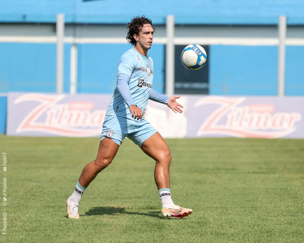 O atacante Nicolas é o jogador mais velho do elenco do Paysandu - Foto: Jorge Luis Totti/PSC