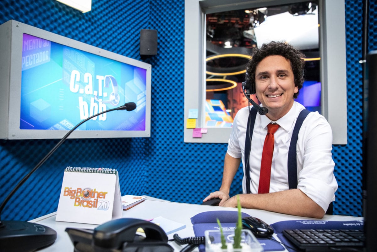 Rafael Portugal está radiante com retorno ao programa