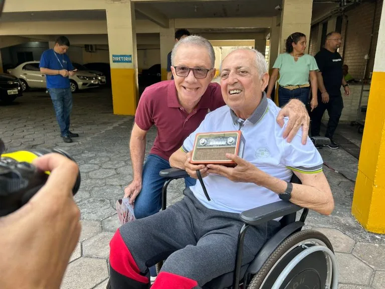 Carlos Estácio trabalhou por seis décadas na Clube. Foto: Thayná Coelho