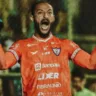 Goleiro do Águia de Marabá, Axel Lopes, brilhou contra o Independência ao defender dois pênaltis e garantir a classificação de seu time às oitavas da Copa Verde Creéditos: Divulgação / Águia de Marabá