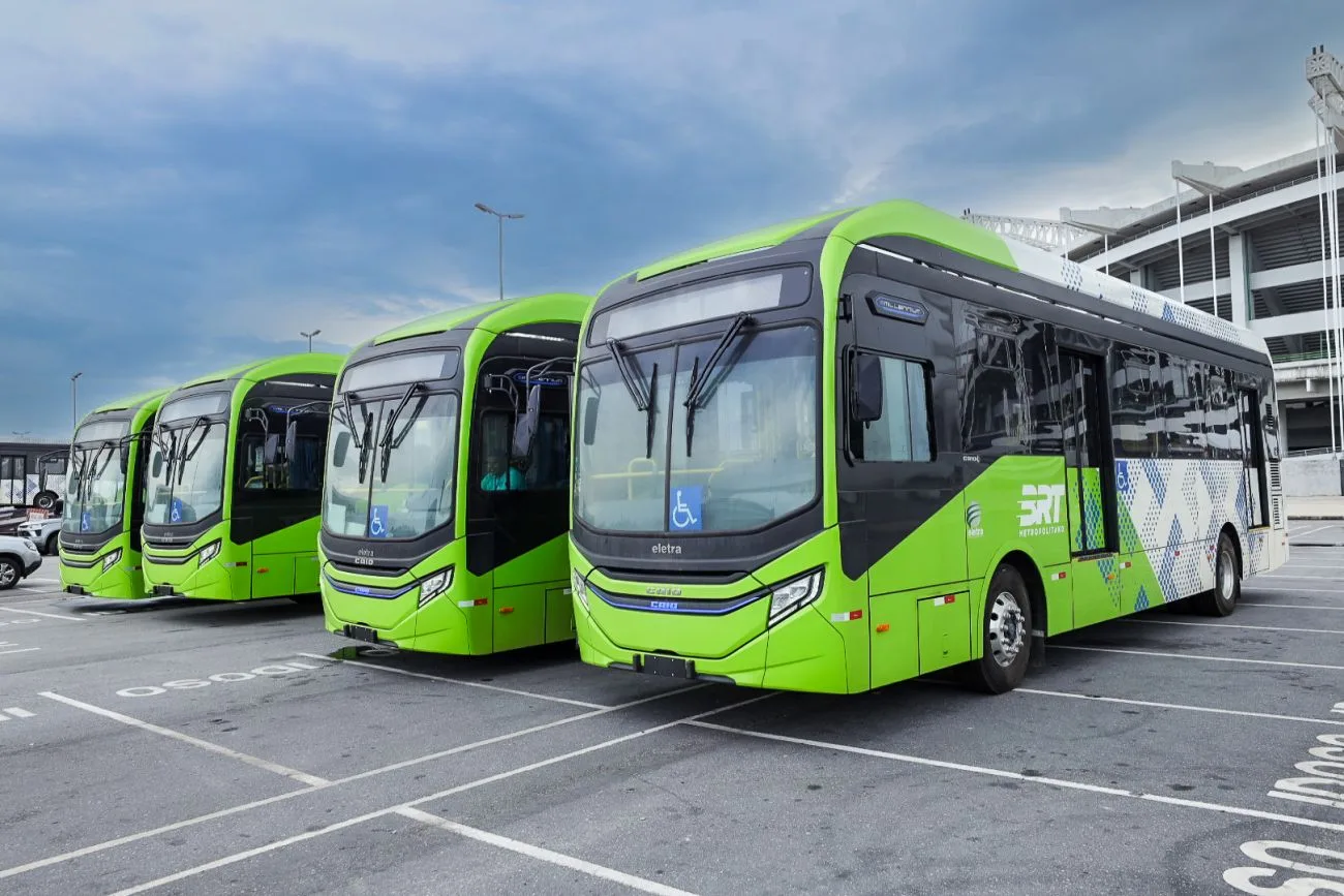 Novos ônibus do Sistema BRT Metropolitano chegam a Belém. Conheça os detalhes da aquisição e inspeção dos veículos.