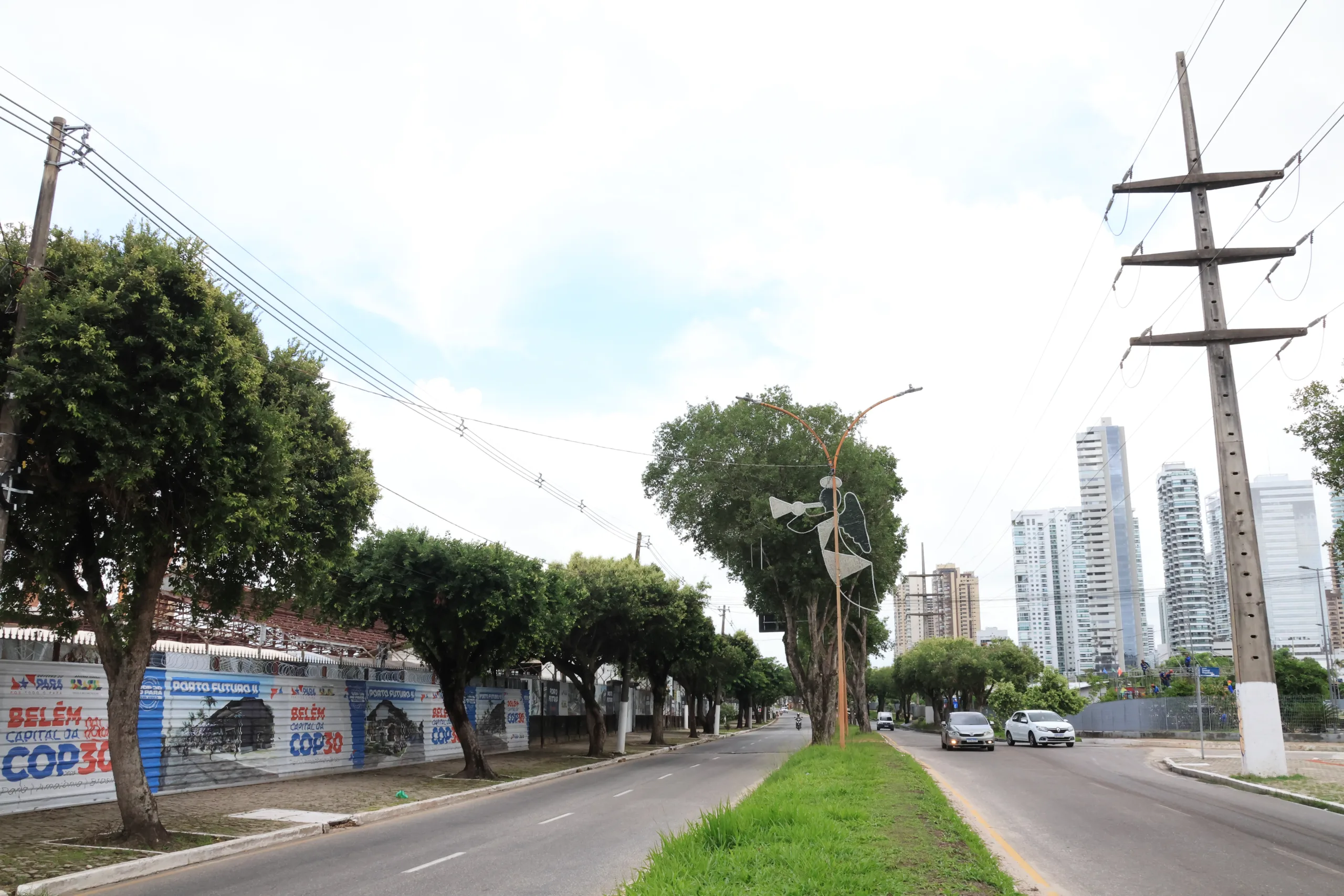 A Marechal Hermes corta parte do centro de Belém FOTOS: IRENE ALMEIDA