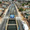 Moradores do entorno do Canal da Timbó, no bairro do Marco, em Belém, finalmente celebram o trabalho de recuperação do local nesta segunda-feira (6).