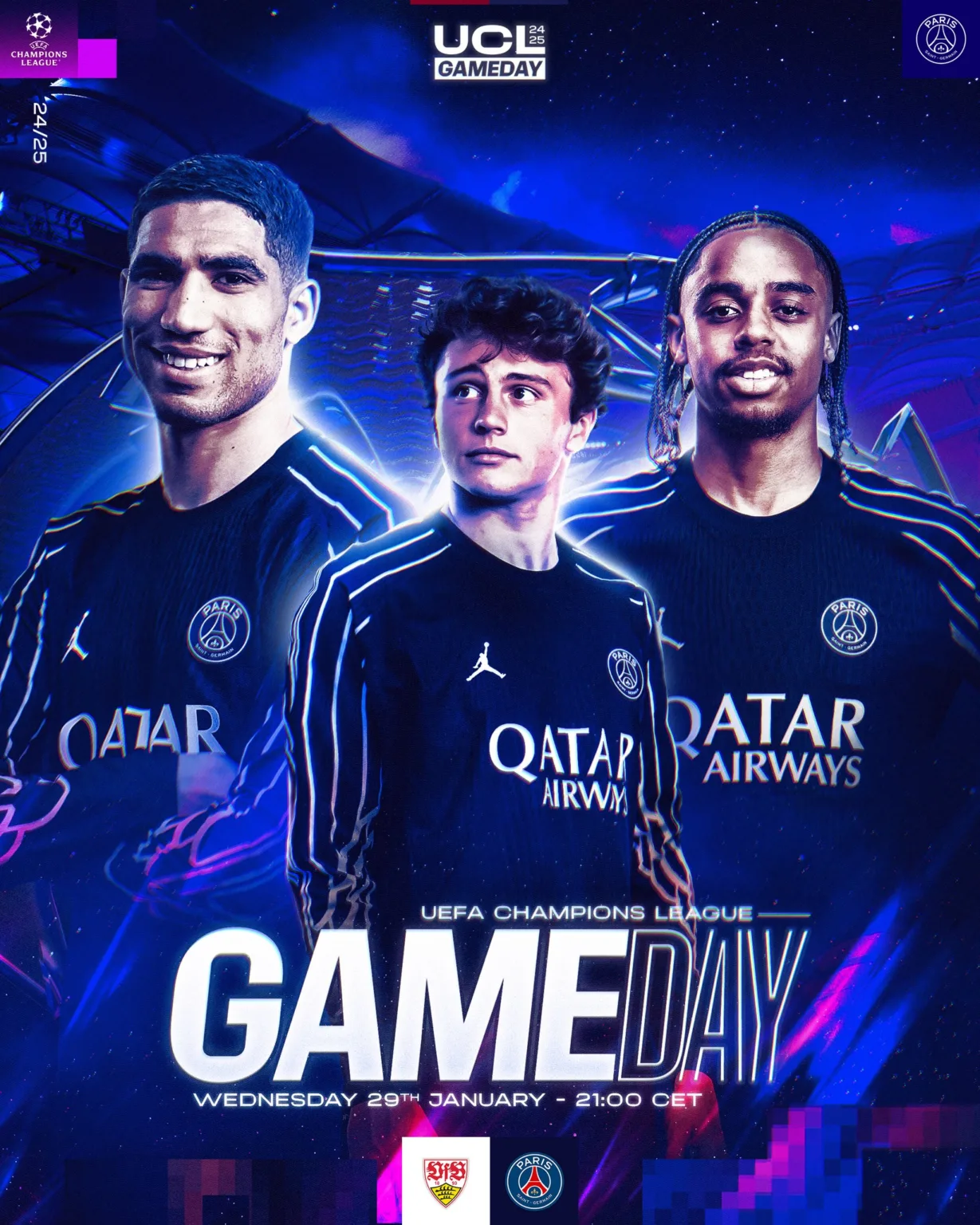 Última rodada da UEFA Champions League: Stuttgart enfrenta o PSG na Alemanha. Confira tudo sobre o jogo, escalações e onde assistir. Última rodada da UEFA Champions League: Stuttgart enfrenta o PSG na Alemanha. Confira tudo sobre o jogo, escalações e onde assistir.