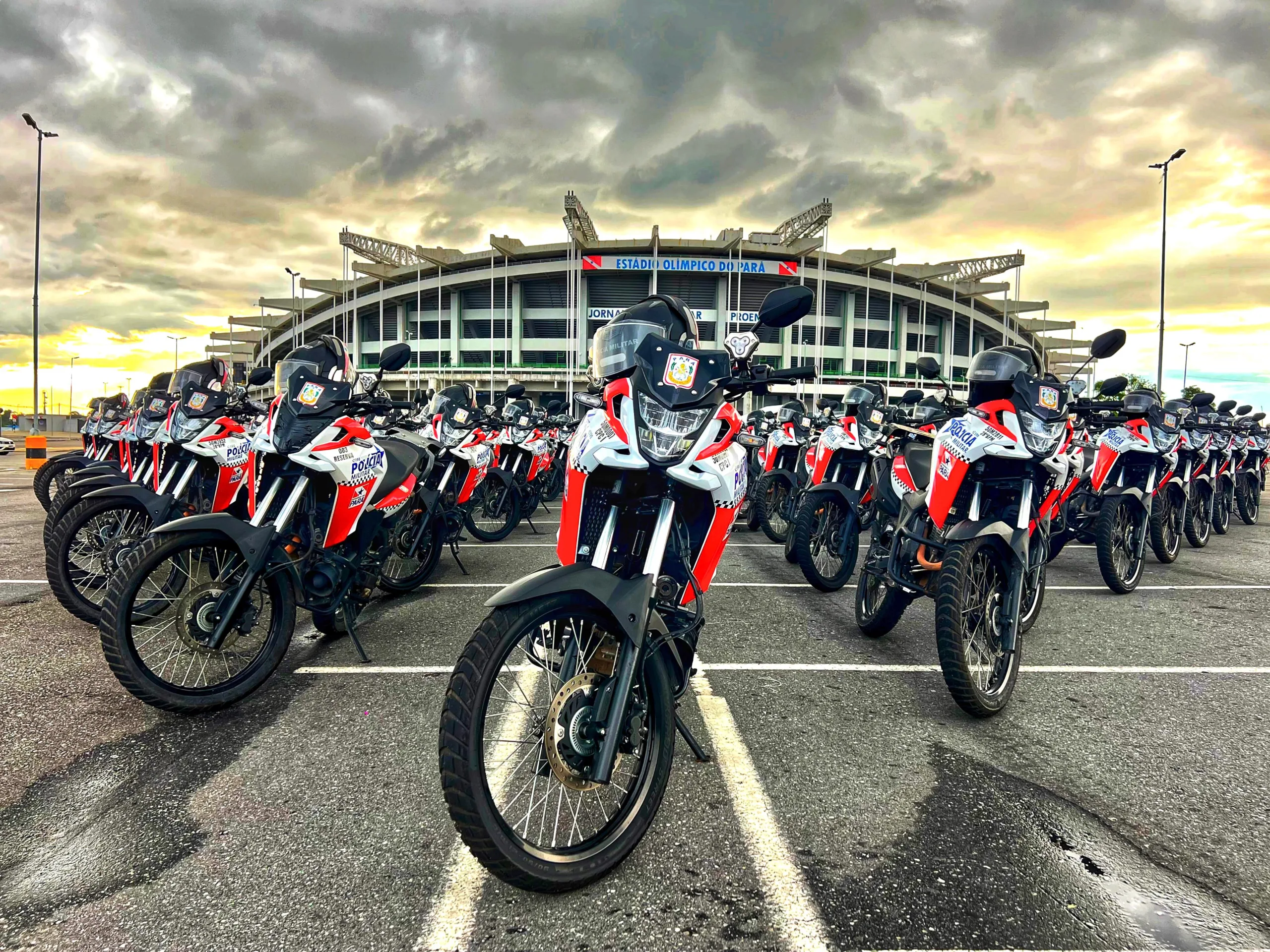 A operação Cavaleiros de Aço vai garantir a ordem pública com a utilização de mais de 150 motocicletas em lugares estratégicos