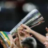 Troféu da Supercopa Rei; título será disputado por Botafogo e Flamengo Créditos: Staff Images / CBF