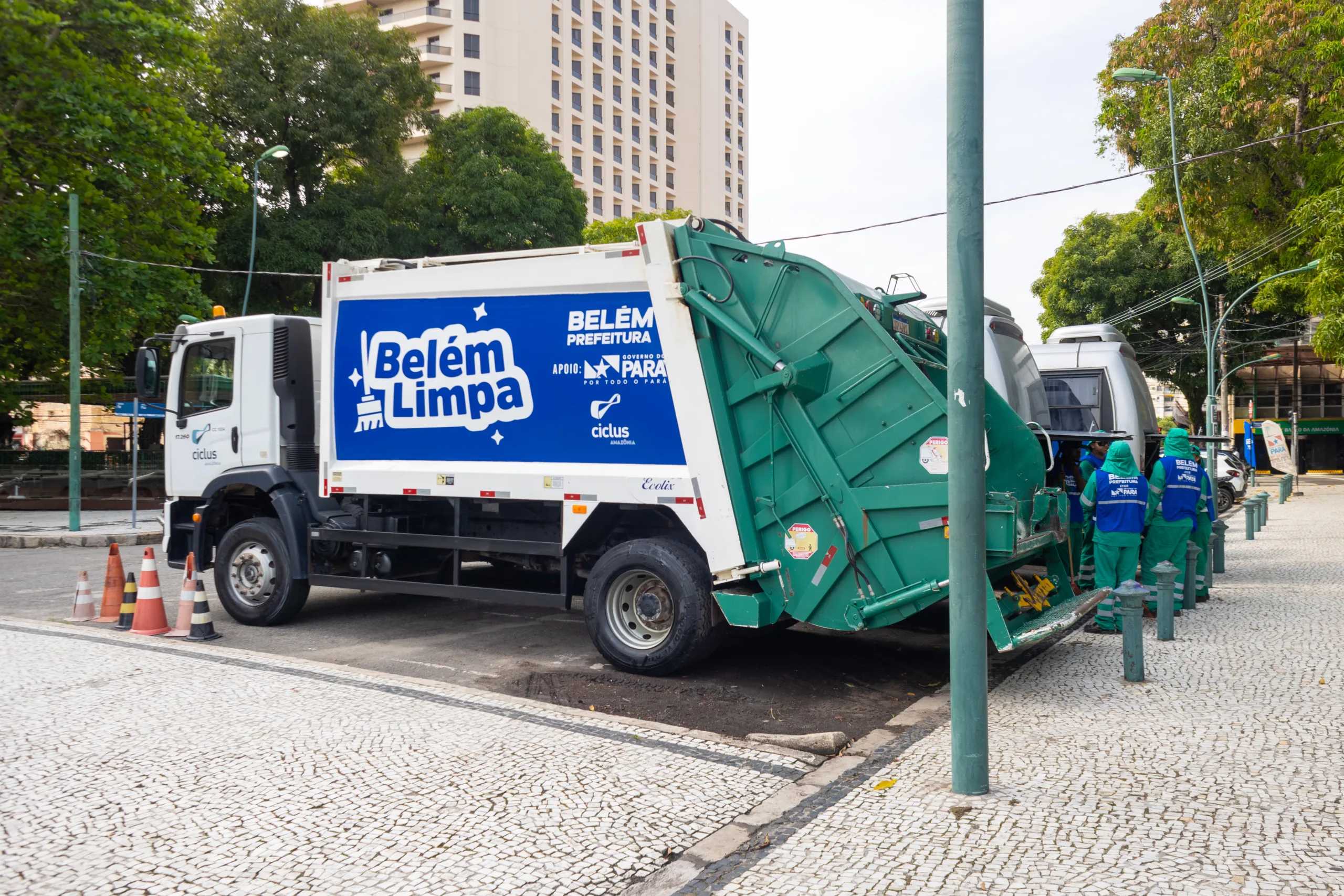 Sesan presenteia Belém com mapa interativo e ações de limpeza